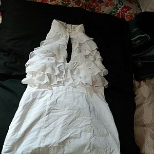 Really cute white blouse /dressshirt